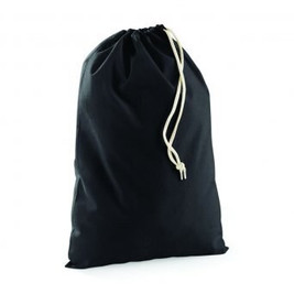 Westford mill W115 - Westford Mill Cotton Drawstring Storage Eco-Friendly and Reusable Bags