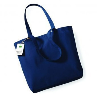 Westford mill W180 - Eco-Friendly Organic Cotton Shopper Tote Bag