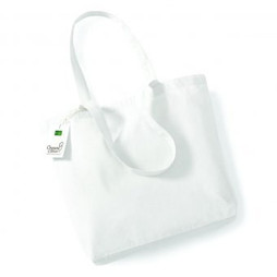 Westford mill W180 - Eco-Friendly Organic Cotton Shopper Tote Bag