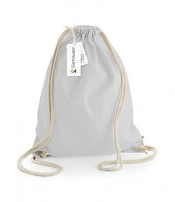 Westford mill W810 - Eco-Friendly Organic Cotton Gym Drawstring Bag