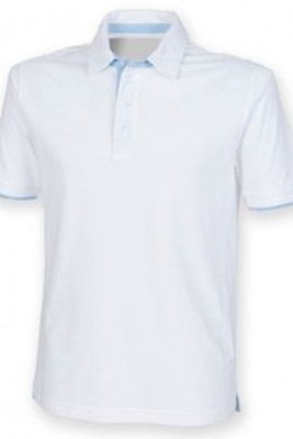 Front Row FR200 - Contrast Cotton Piqué Polo Shirt