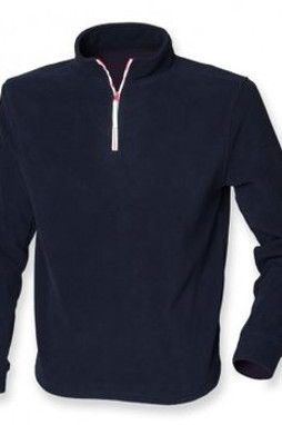 Finden & Hales LV570 - Piped Zip Neck Fleece