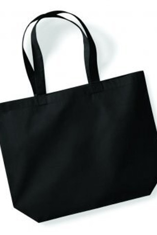 Westford mill W125 - Eco-Friendly Large Tote Bag with Long Straps