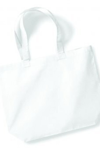 Westford mill W125 - Eco-Friendly Large Tote Bag with Long Straps