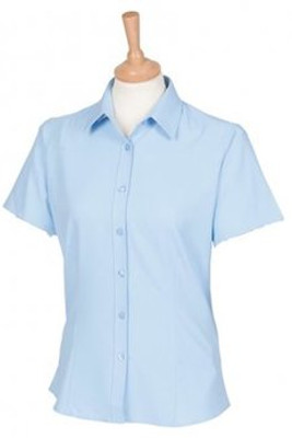Henbury H596 - Ladies Short Sleeve Anti-bac Wicking Shirt