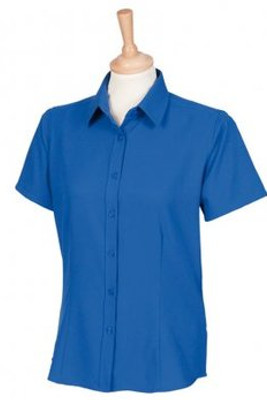 Henbury H596 - Ladies Short Sleeve Anti-bac Wicking Shirt