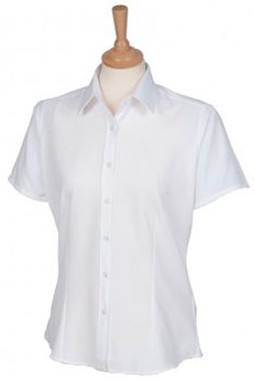 Henbury H596 - Ladies Short Sleeve Anti-bac Wicking Shirt