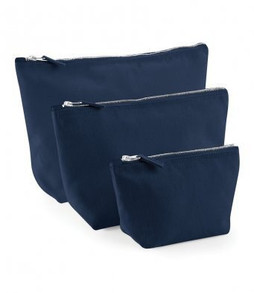 Westford mill W540 - Vintage Canvas Accessory Multi-size Bag with Metal Zip