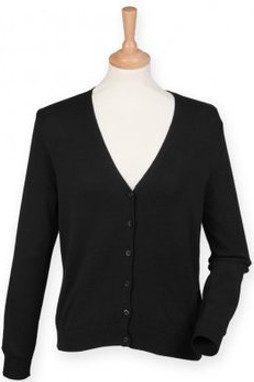 Henbury H726 - Ladies Lightweight V Neck Cardigan