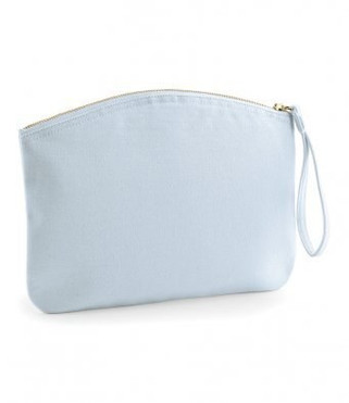 Westford mill W820 - Eco-Friendly Organic Cotton Wristlet Pouch