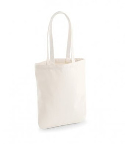 Westford mill W821 - Eco-Friendly Organic Cotton Tote Bag with Long Straps