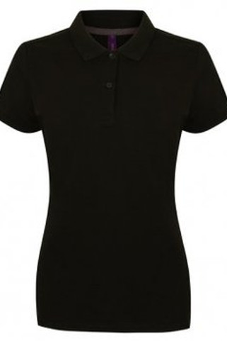 Henbury H102 - Ladies Modern Fit Cotton Piqué Polo Shirt