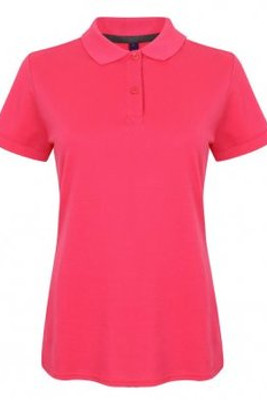 Henbury H102 - Ladies Modern Fit Cotton Piqué Polo Shirt