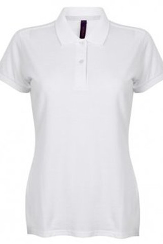 Henbury H102 - Ladies Modern Fit Cotton Piqué Polo Shirt