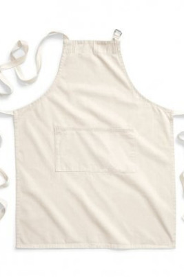 Westford mill W364 - Fairtrade Cotton Craft Apron with Adjustable Neck Tie