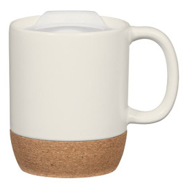Wordans Promo 7146 - 14 Oz. Cork Base Ceramic Mug