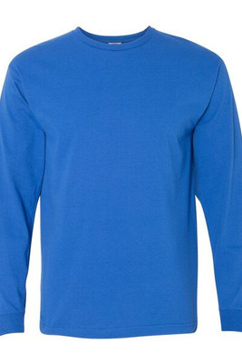 Bayside 5060 - USA-Made 100% Cotton Long Sleeve T-Shirt