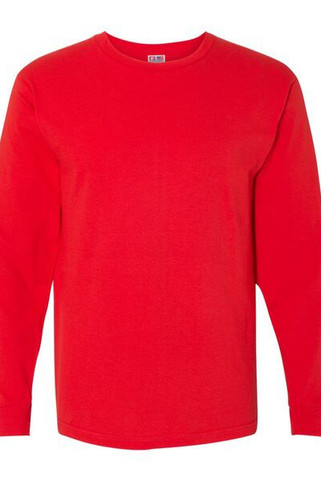 Bayside 5060 - USA-Made 100% Cotton Long Sleeve T-Shirt