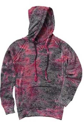 MV Sport W1162 - Courtney Burnout V-Notch Sweatshirt