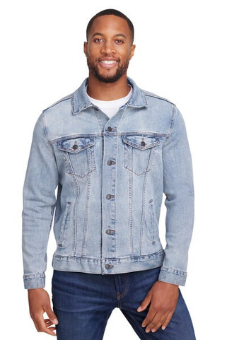Threadfast 370J - Chaqueta Denim Unisex de Estilo Clásico Moderno
