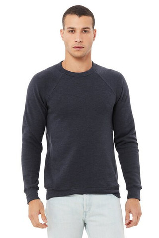 Bella+Canvas 3901 - Chandail unisexe à col ras du cou en polaire éponge