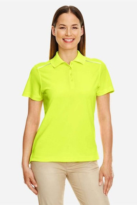 Core 365 78181R - Women's Reflective Performance Polo with UV Protection