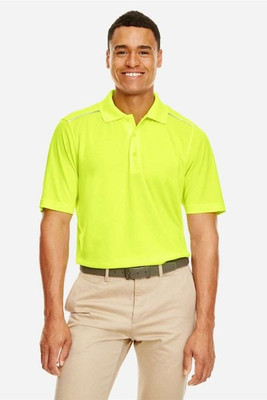 Core 365 88181R - Men's Radiant Performance Piqué Polo with Reflective Piping