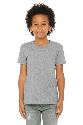 Bella+Canvas 3001Y - T-shirt à manches courtes en jersey pour les jeunes