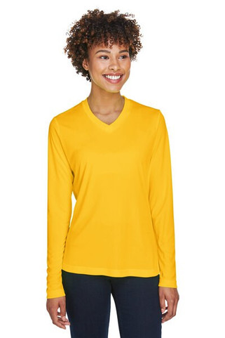 Team 365 TT11WL - Ladies Zone Performance Long-Sleeve T-Shirt