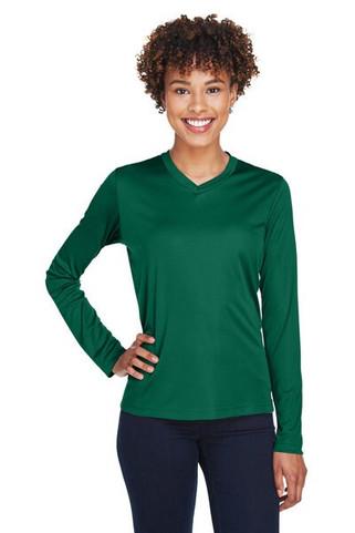 Team 365 TT11WL - Ladies Zone Performance Long-Sleeve T-Shirt