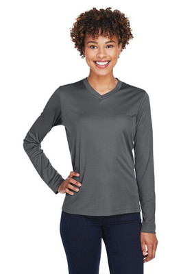 Team 365 TT11WL - T-Shirt à manches longues Zone Performance pour femme