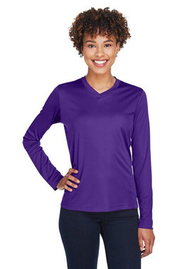 Team 365 TT11WL - T-Shirt à manches longues Zone Performance pour femme