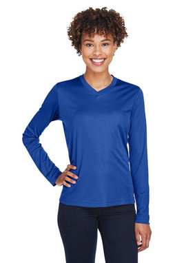 Team 365 TT11WL - T-Shirt à manches longues Zone Performance pour femme