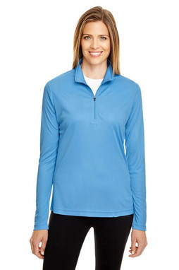 Team 365 TT31W - Gilet Zone Performance Quarter-Zip pour femme