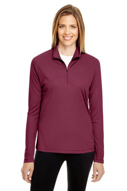 Team 365 TT31W - Gilet Zone Performance Quarter-Zip pour femme