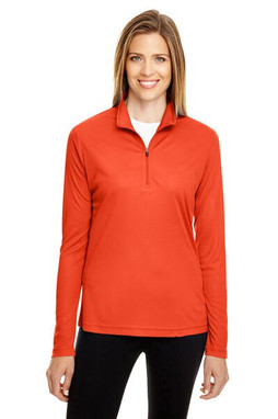 Team 365 TT31W - Gilet Zone Performance Quarter-Zip pour femme
