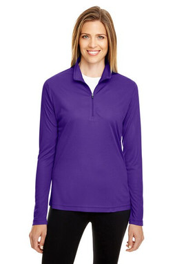 Team 365 TT31W - Gilet Zone Performance Quarter-Zip pour femme