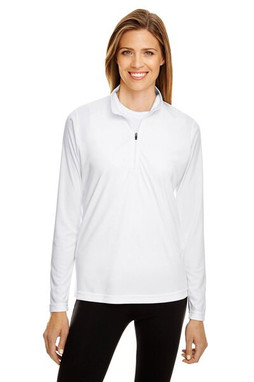 Team 365 TT31W - Gilet Zone Performance Quarter-Zip pour femme
