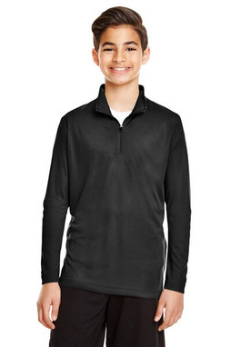 Team 365 TT31Y - Gilet Zone Performance Quarter-Zip pour les jeunes