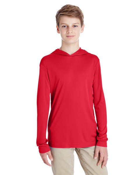 Team 365 TT41Y - Chandail à capuche Zone Performance pour jeune