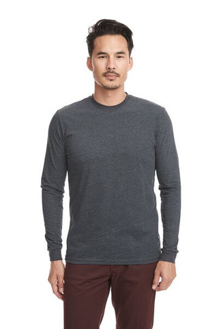 Next Level 6411 - Unisex Sueded Long-Sleeve Crew