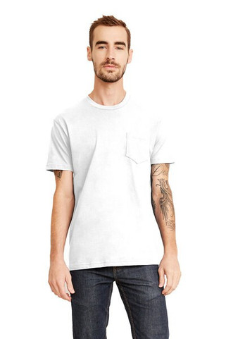 Next Level 3605 - Combed Cotton Comfort Crew Tee with Pocket