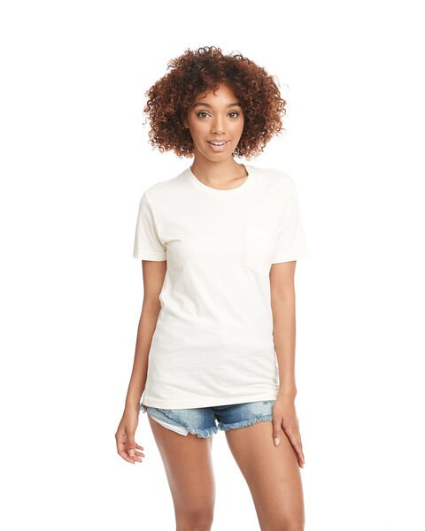 Next Level 3605 - Combed Cotton Comfort Crew Tee with Pocket