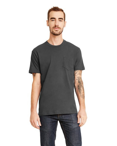 Next Level 3605 - Combed Cotton Comfort Crew Tee with Pocket