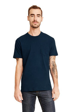 Next Level 3605 - Camiseta Unisex con Bolsillo de Algodón Premium