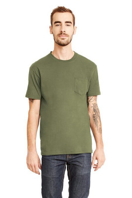 Next Level 3605 - Combed Cotton Comfort Crew Tee with Pocket