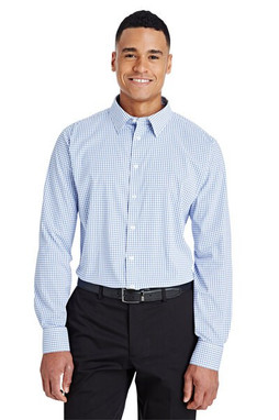 Devon & Jones DG540 - Mens CrownLux Performance Micro Windowpane Shirt