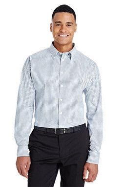 Devon & Jones DG540 - Mens CrownLux Performance Micro Windowpane Shirt