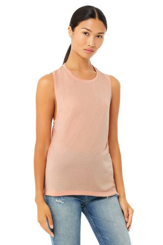 Bella+Canvas B8803 - Ladies Flowy Scoop Muscle T-Shirt