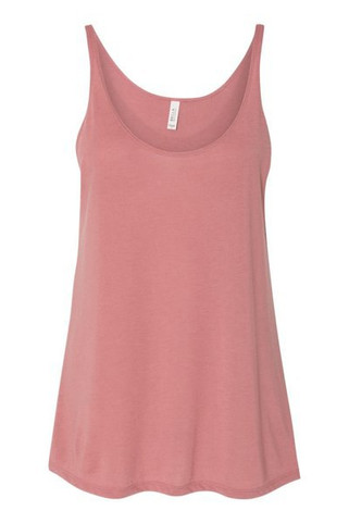 Bella+Canvas 8838 - Ultra-Soft Ladies Slouchy Tank with Thin Straps